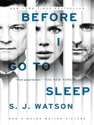 cover image of Before I Go to Sleep